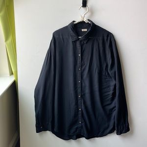 Hollister Women’s Long Sleeve Blouse | Black | Large